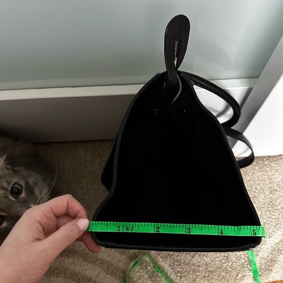 Celine Trapeze Bag black leather and suede - Picture 15 of 16